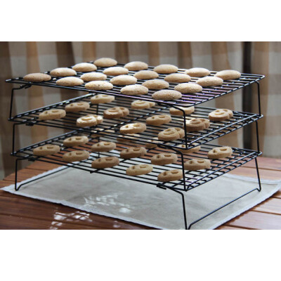 

Cake Baking Tools 3 Fold Stackable Cooling Rack Dry cake stand Kitchenware Baking Utensil