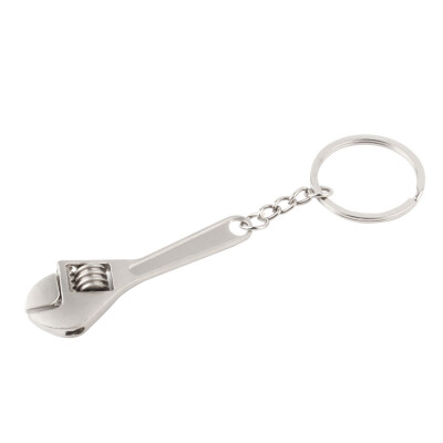 

Mini Metal Adjustable Creative Tool Wrench Spanner Key Chain Ring Keyring