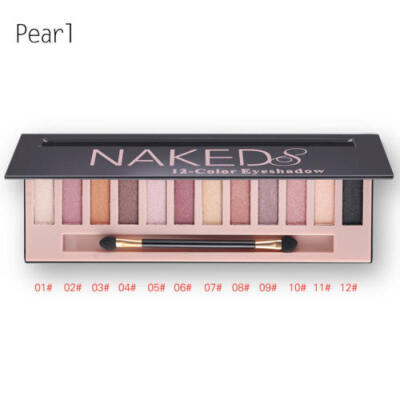 

12 Colors Eyeshadow Textured Pallete Faced Matte Pearl Makeup Eye shadow Palette