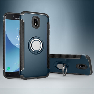 

Fivice Samsung Galaxy J5 2017 case PC metal ring shell magnetic car bracket TPU phone case