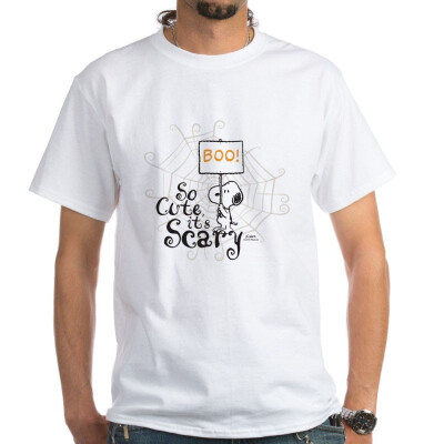 

CafePress - Snoopy So Cute Its Scary White T-Shirt - 100 Cotton T-Shirt White