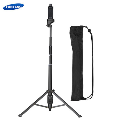 

YUNTENG VCT-1688 2in1 Portable Mini Cellphone Selfie Stick Tabletop Tripod with Remote Controller for iPhone Samsung Huawei 52mm-1