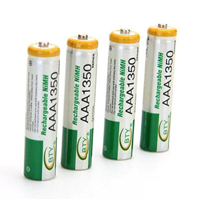 

4pcs BTY 1.2V AAA 3A 1350mAh Ni-MH Rechargeable Battery for RC Toys Camera