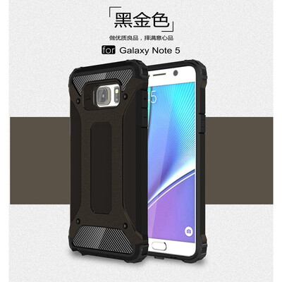 

Fivice Samsung Galaxy Note 5 case Luxury Silicone Diamond Armor PC Hard Shell Phone Case