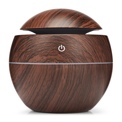 

XBH - 035B Round Cover Wood Grain Humidifier Night Light Moisturizer Sprayer