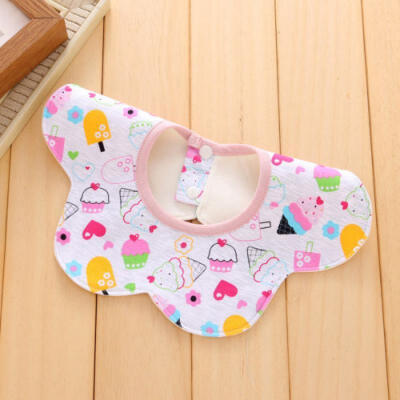 

UK Stock Baby Newborn Bibs Waterproof Saliva Towel Burp Cloth Feeding Bandana