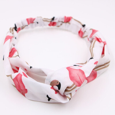 

Women Girls Hair Bands Print Headbands Retro Cross Turban Bandage Bandanas HeadBands Hair Accessories Headwrap
