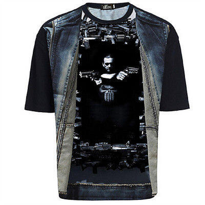 

NEW Mens 3d Sexy print Summer Short Sleeve Casual T-Shirts Graphic Tee Shirt
