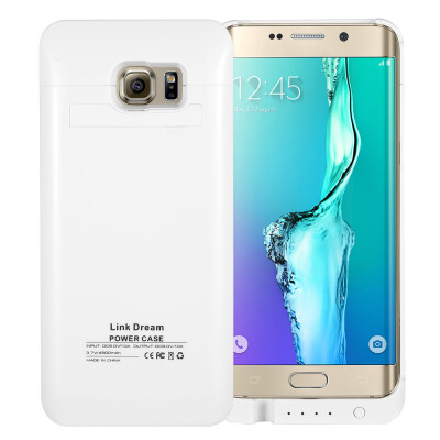 

Link Dream 4500mAh External Battery External USB Port Phone Stand Power Bank Charger Pack Backup Battery Case for Samsung S6 Edge