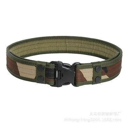 

US Army Style Combat Belt Quick Release Men Waistband Outdoor Hunting Girdle A