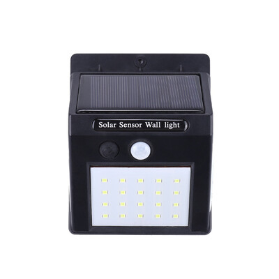 

BRELONG Solar LED Wall Lamp IP65 Waterproof Three-Sided Lighting Motion Sensor