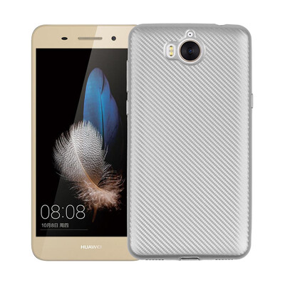 

Goowiiz Phone Case For Huawei Y3 2017Y3 2018Y5 2017Y5 Lite 2017Y6 2017Honor 6 Play Luxury Ultra-thin Carbon Fiber Silicone