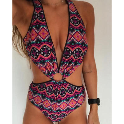 

Womens Swimming Costume Padded Swimsuit Monokini Swimwear Bikini Sets Beachwear