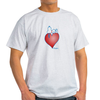 

CafePress - Peanuts Snoopy Snoopy Heart Light T-Shirt - 100 Cotton T-Shirt