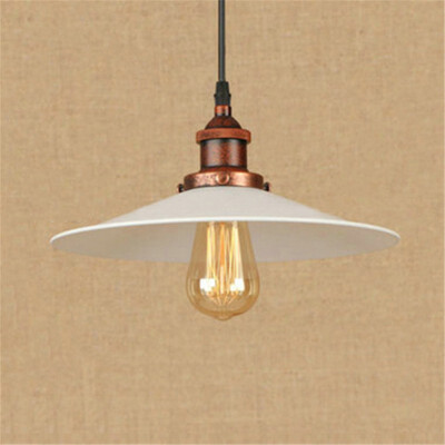 

Baycheer HL486962 Industrial Style Single Light Pendant Conical 36CM Shade