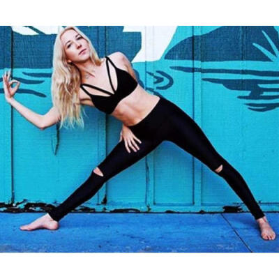 

Women High Waist Pants Yoga Sports Leggings Fitness Casual Gym Stretch Trousers