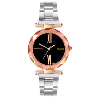 

Fashion Casual Analog Women Stainless Steel Band Quartz Wrist Watches Watch