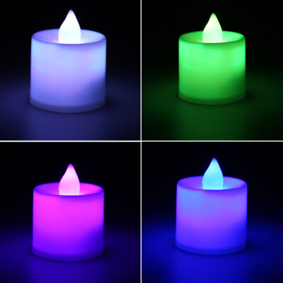 

LED Flash Flameless Candle Light Lamp Bithday Dinner Spa Party Pub Room Decor