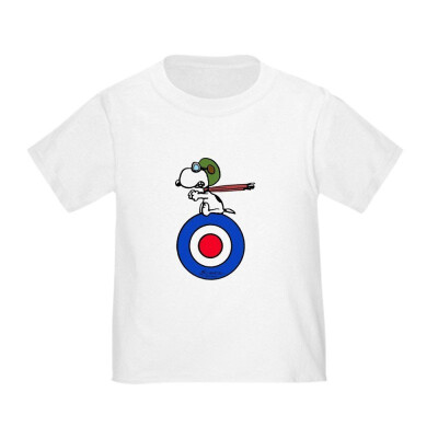 

CafePress Peanuts Snoopy Snoopy - Flying Ace Toddler T-Shirt - Cute Toddler T-Shirt 100 Cotton