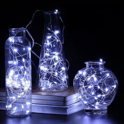 

BRELONG 20LED Copper Wire String Lights for Christmas Indoor Decorations 1pcs