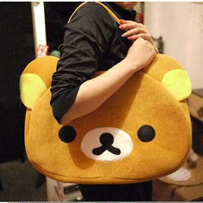 

Anime San-X Rilakkuma Cute Oso Bolso Hombro Colgar plush Para comprar Totes AE