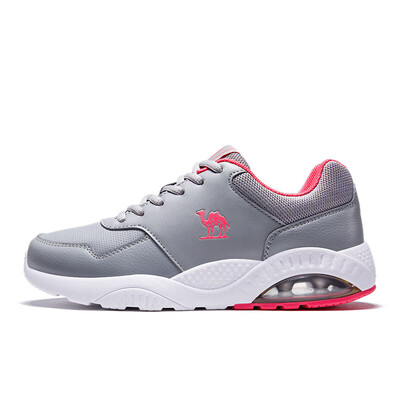 

Camel CAMEL sneakers men&women lightweight breathable running shoes lovers shoes cushioning cushion running shoes A83318640 female models gray leather 36