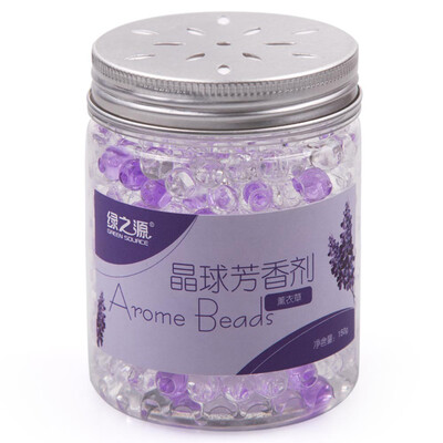 

Green source lavender crystal ball fragrance indoor aroma ball bathroom in addition to taste air freshener solid odor in addition to deodorant fragrance 150g