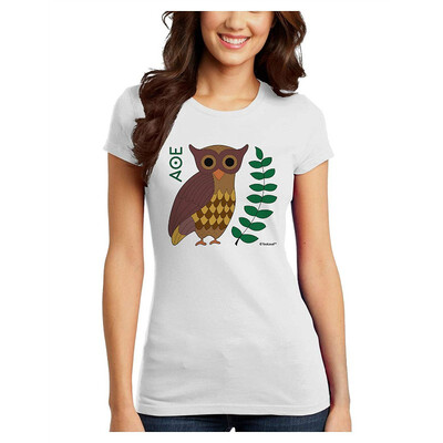

TooLoud Owl of Athena Juniors T-Shirt