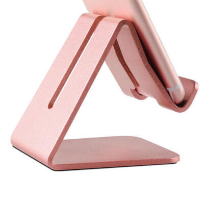 

Aluminum Alloy Phone Holder Desktop Stand Holder for Samsung iPhone Table PC UK