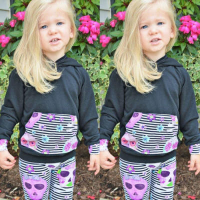 

1-6Y Kids Baby Girls Hoodie Jumper Sweatshirt Shirt TopTrousers Pants Outfit AU