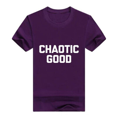 

Chaotic Good Men T-Shirt Funny Saying Sarcastic Novelty Humor