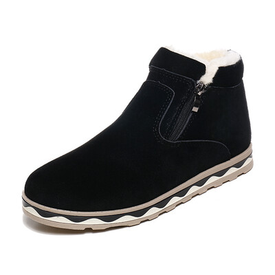 

Mens Winter cotton shoes Warm snow boots