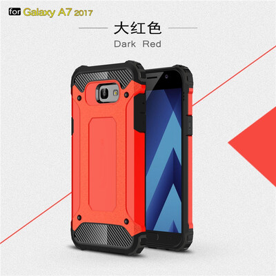 

Fivice Samsung Galaxy A7 2017A720 case Luxury Silicone Diamond Armor PC Hard Shell Phone Case