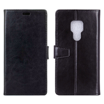 

MOONCASE Huawei Mate 20 Crystal Leather Case - Black