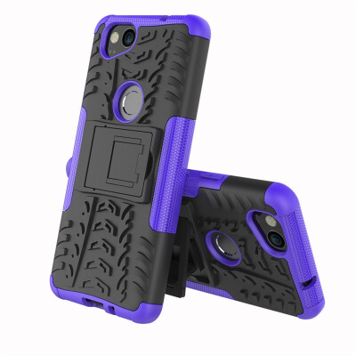 

Fivice Google Pixel 2 Case TPU anti-fall tire pattern back clip bracket phone case