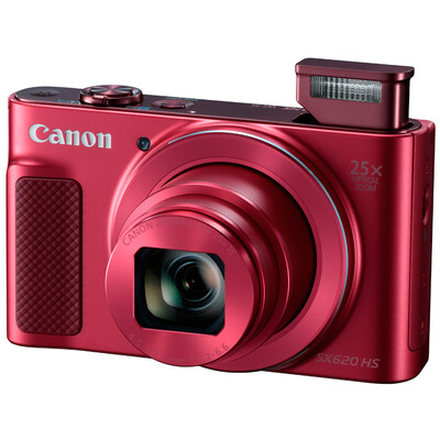 

Canon PowerShot SX620 HS Красная цифровая камера 20 мегапикселей 25x Zoom