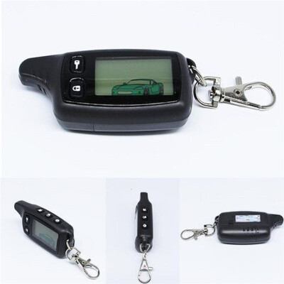 

LCD Remote 9010 Two Way Car Alarm System Russian Tomahawk TW Keychain