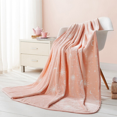 

SOMERELLE stripes textile fleece blanket