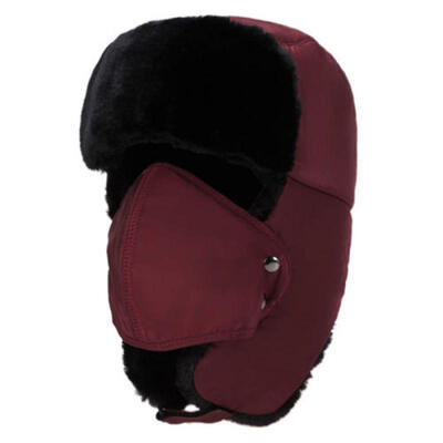 

Women Men Winter Warm Fur Trapper Aviator Trooper Cap Russian Earflap Ski Hat