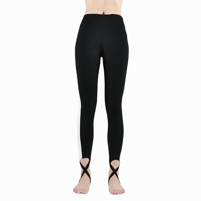

Yoga PantsWomens Power Flex Barre Stirrup Leggings Inner Pocket Workout Running Pants