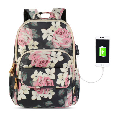 

Outdoor backpack Marsoul backpack female middle school bag large capacity computer handbag travel bag