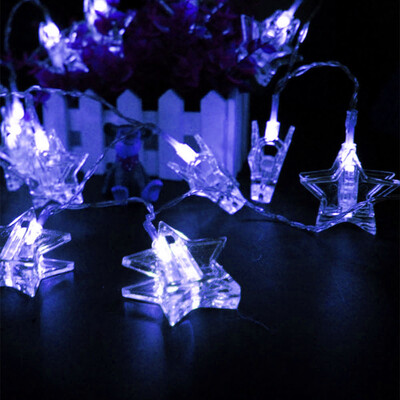 

BRELONG BRELONG LED Pentagram clip light string-20led