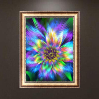 

Flower DIY 5D Diamond Embroidery Painting Animal Cross Stitch Craft Home Decor F