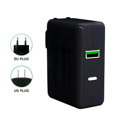 

29W Power Delivery Type-C for iPhone PD Charger Phone Charger Wall Adapter QC30 for iPhone X 8 Plus MacBook Xiaomi Quick Charge