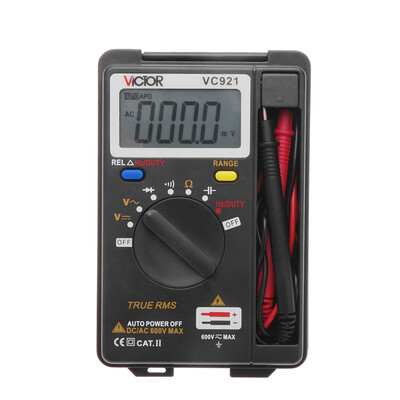 

VICTOR VC921 Integrated Personal Handheld Pocket Mini Digital Multimeter Auto Range Data Hold Function