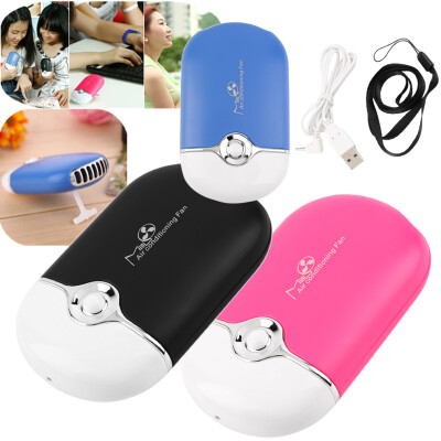 

Rechargeable Portable Mini Handheld Air Conditioning Cooling Fan USB Cooler