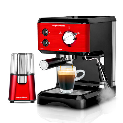 

Morphyrichards Mr4677 Pump Coffee Machine Coffee Maker Italian Steamer Coffee Frothing Machine