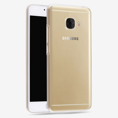 

Lonkey Samsung Galaxy C5 Lightweight TPU Transparent Silicone Soft Case Mobile Case Case for Samsung Galaxy C5 Transparent