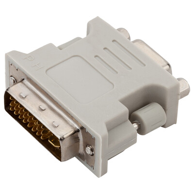 

Jinghua JH 0726 DVI to VGA adapter DVI to VGA adapter male to female two-way conversion head HD adapter for set-top box display&other switches