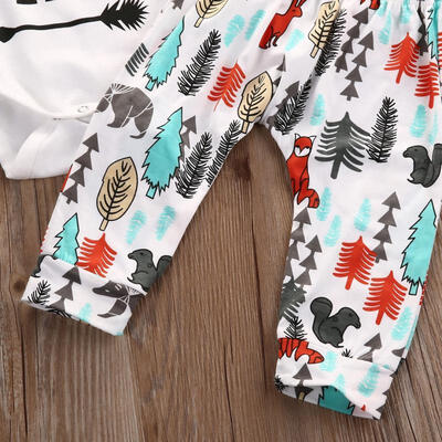 

3Pcs Baby Boys Girls Newborn Infant Romper Tops Pants Hat Outfits Clothing Set